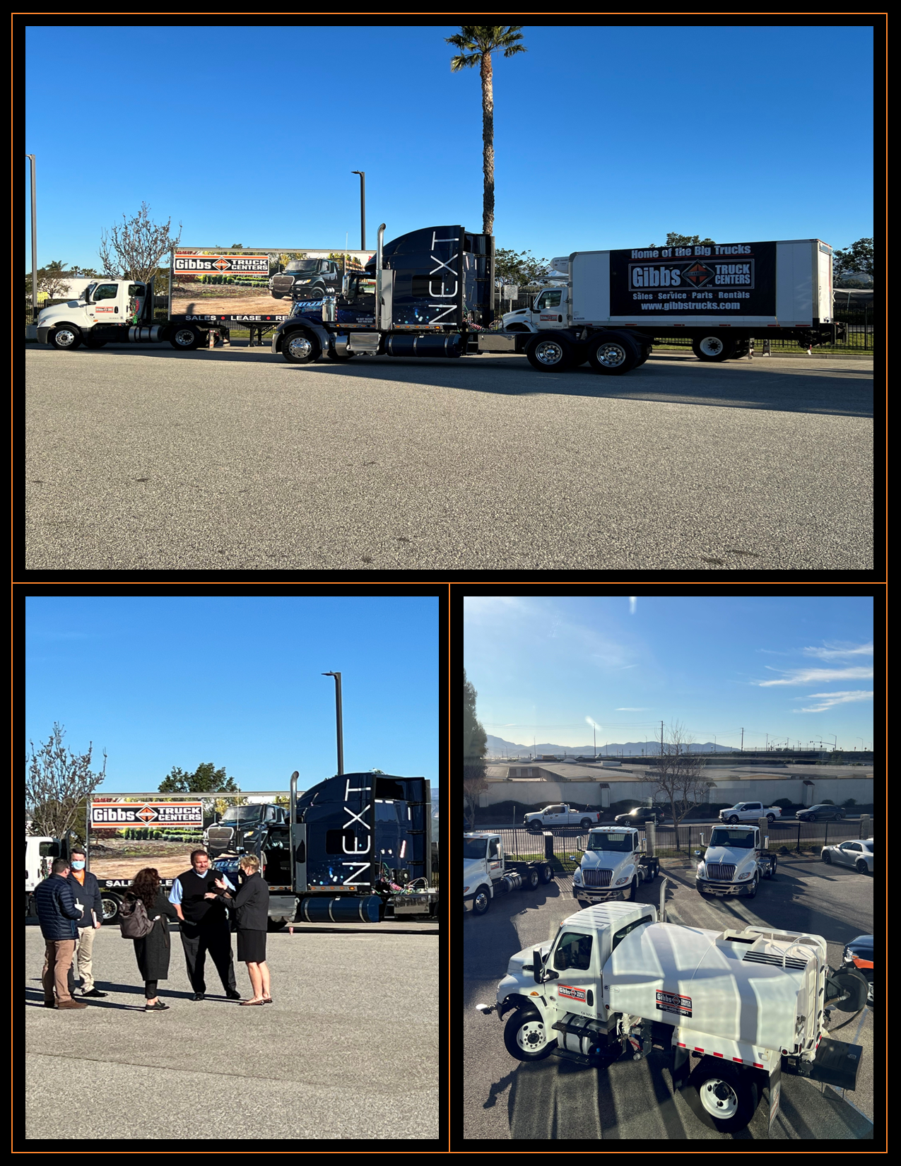 EMV Truck Event Collage